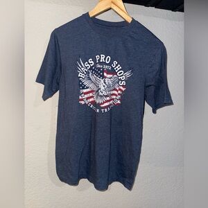 Bass Pro Shops Navy Eagle Graphic Tee